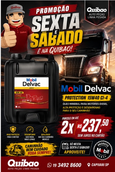 Óleo Mineral Mobil Delvac