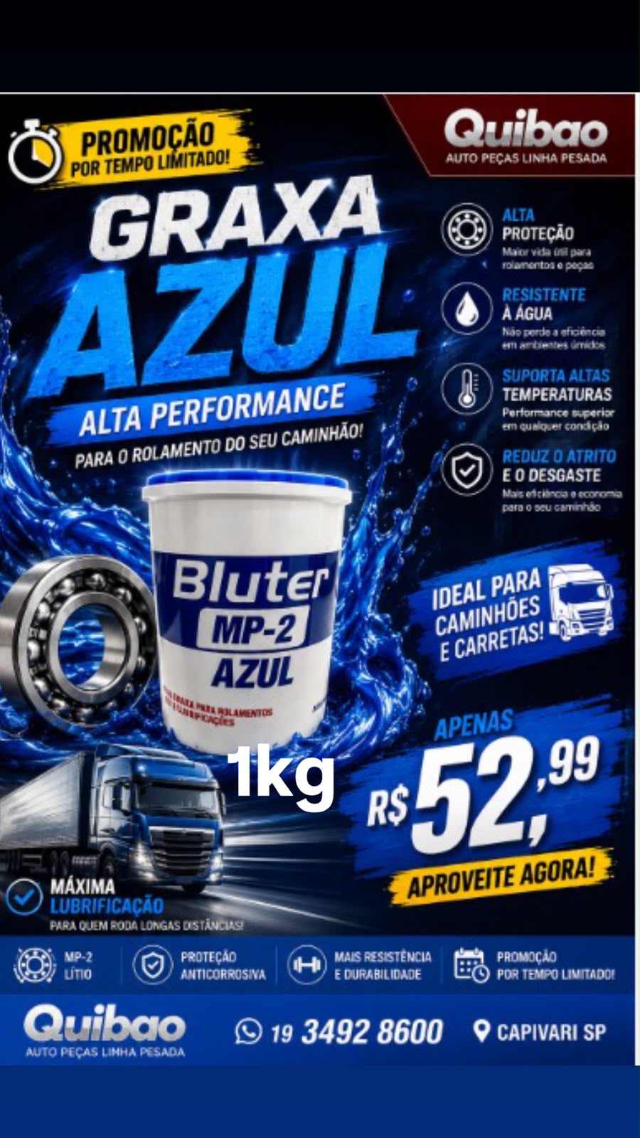 Graxa Azul